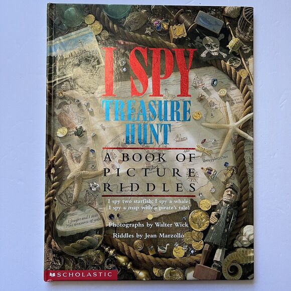Set Of 2 Childrens Story Books Hardcover I Spy Treasure Hunt and Market Day - Picture 7 of 12
